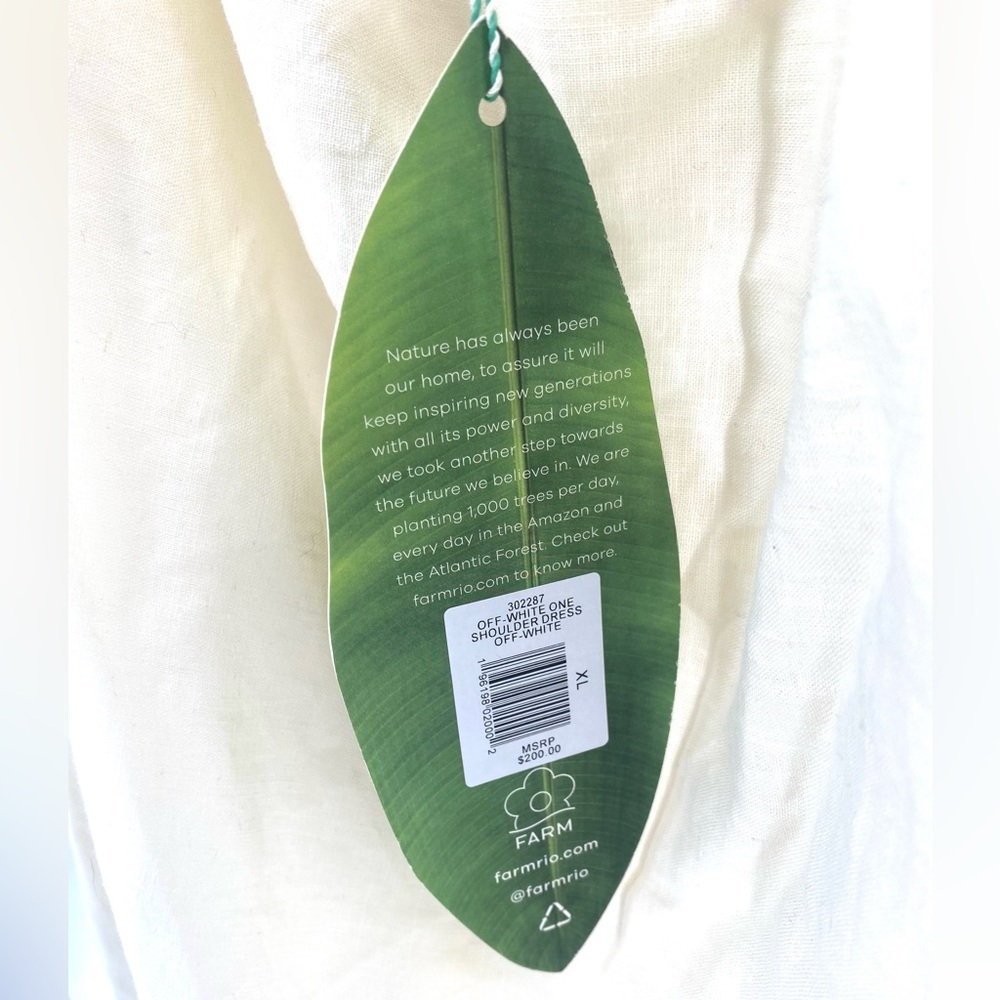 FARM RIO - One-Shoulder Cut-Out Maxi Dress - Picture 15 of 16